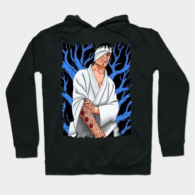 HIRUZEN SARUTOBI ANIME MERCHANDISE Hoodie by julii.draws